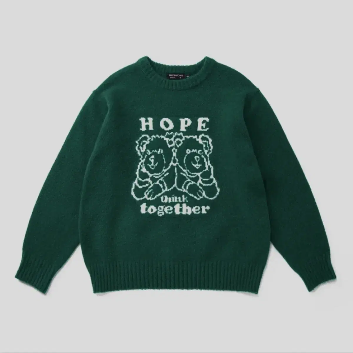 어피스오브케이크 HTT Knit_Green Lsize